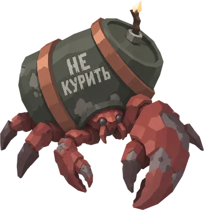 Barrel crab